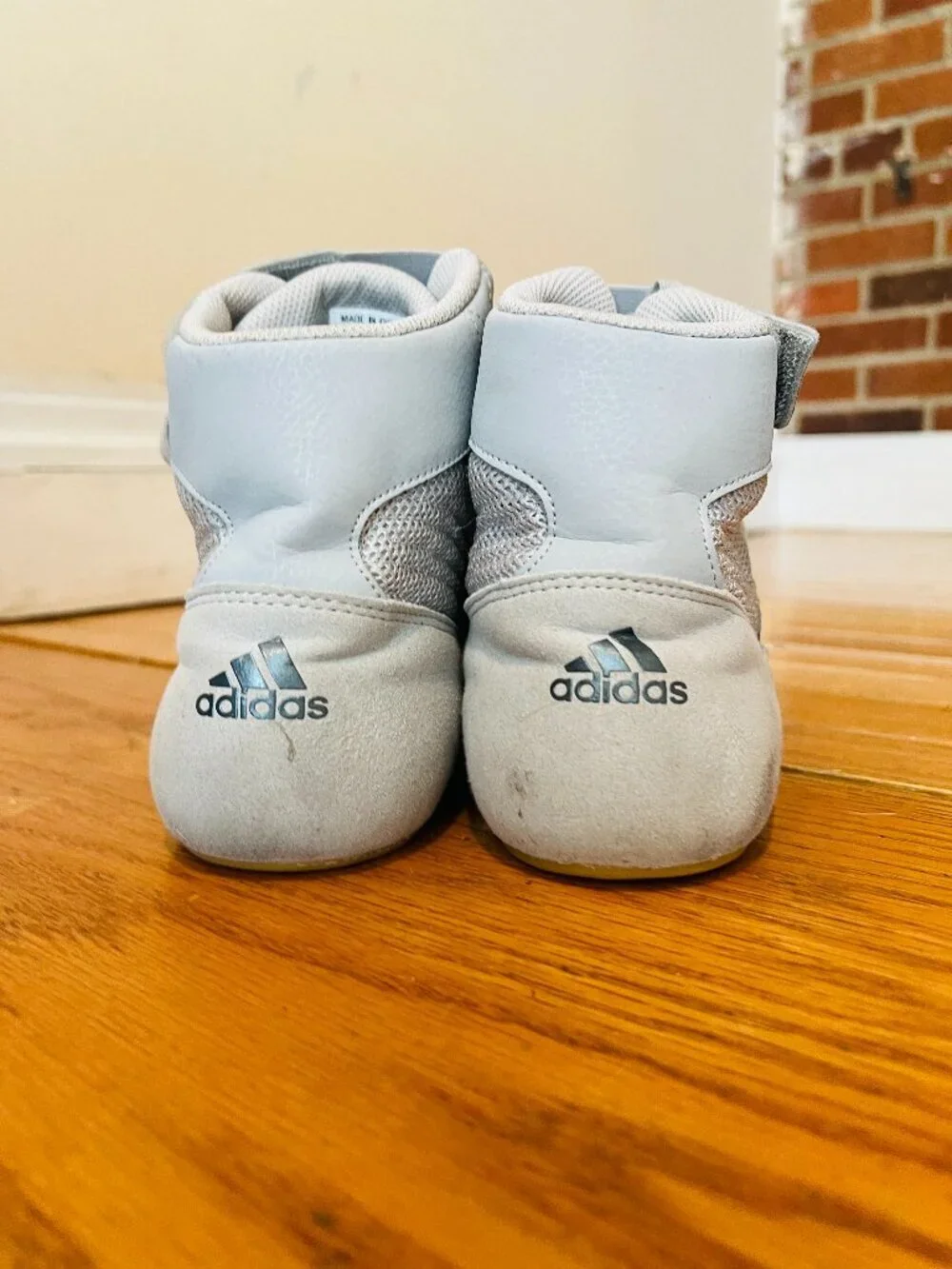 Adidas HVC 2 Men's Wrestling Boxing Shoes Dark Onyx Gray Size 9.5
